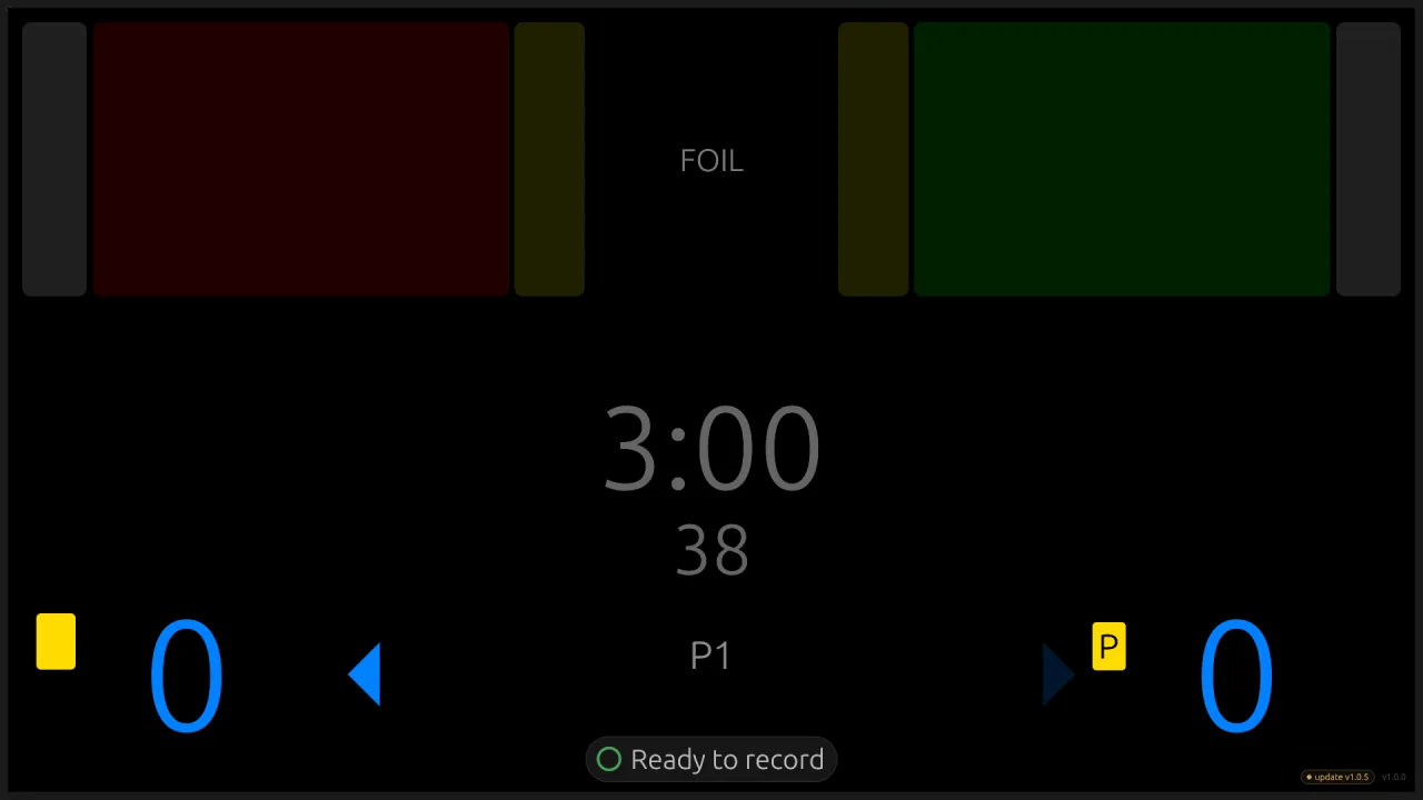 the repeater view with a small update badge in the bottom-right corner